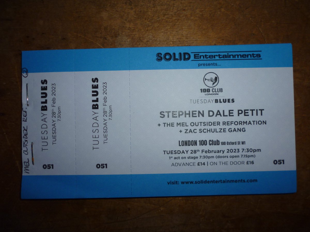 Tickets for London Tuesday 28th Feb. Message for £10 tickets.  We would love to see you there.