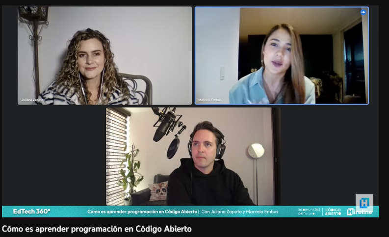 hirelineio's tweet photo. 🎙️ Hace poco tuvimos una entrevista donde conocimos cómo es aprender programación en Código Abierto.
💙 RT, este hilo le puede ser de interés a más personas, gracias.
TE DEJAMOS UN RESUMEN DE LA ENTREVISTA EN ESTE HILO 🧵👇
#edtech360 https://t.co/eJvcs5jzWg
