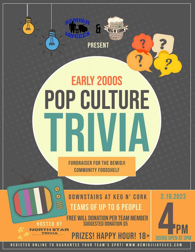 SuttoUpNorth's tweet photo. #trivia #bemidji #allforthenaughts https://t.co/W0XaePBAI0