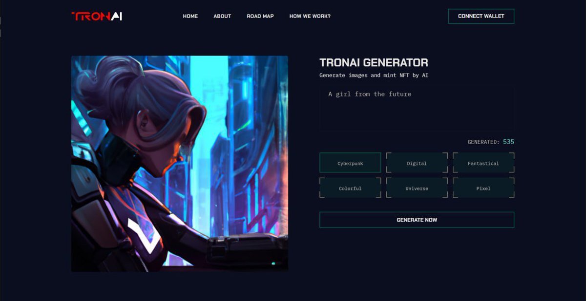 Ape #Trionai 52k mcap

🤖 TronAI's Dapp is a user-friendly platform that simplifies the NFT creation process for amateur designers and developers. 

liquidity locked
Ownership Renounced

Chart tax 5/5 dexscreener.com/arbitrum/0x6db…

🌐 Website: tronai.app
#Arbitrum
