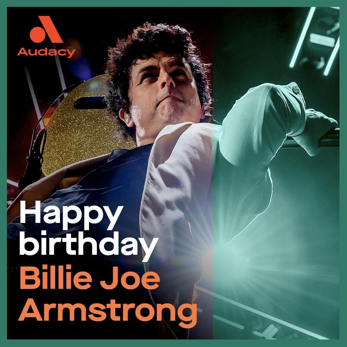 Born on this date in 1972, wishing a happy birthday to Billie Joe Armstrong 