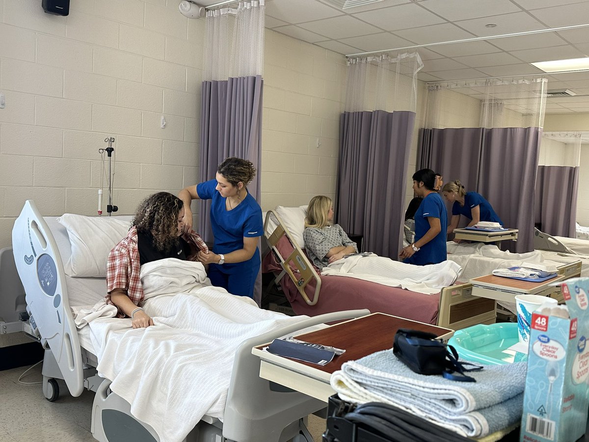 Had the pleasure of seeing our CNA students practice feeding patients <a href="/atcrockhillsc/">ATC</a> with meals provided by the culinary students. Great collaboration and team support! #RockSolid <a href="/RockHillSchools/">Rock Hill Schools</a>