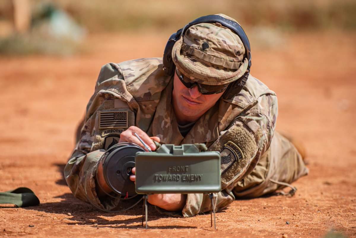 #SkySoldiers 🪂 from 2-503rd 'The Rock' are in #Kenya with #SETAFAfrica for #JA23. @173rdAbnBde trained #partner forces on the use of non-lethal weapons this week. 💥 

#StrongerTogether 🌍 #StrongAfrica 

@USAfricaCommand @USArmyEURAF @kdfinfo @SecArmy @ArmyChiefStaff @USArmy