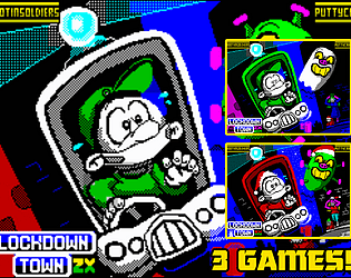 PuttyCAD's tweet photo. Wow the @cocainebear game is really similar in gameplay to our 8bit ZXSpectrum game #LockdownTown :) it even features and ambulance! :D Love it! #CocaineBear https://t.co/F0iWfVZBnf