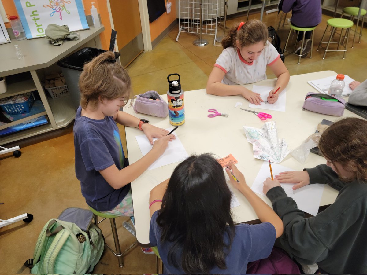 TaylorTurizo's tweet photo. Art Ss did a fun collaboration challenge to wrap up the week. They had to camouflage a partners design in their own drawing. https://t.co/r4VXE0a1mZ