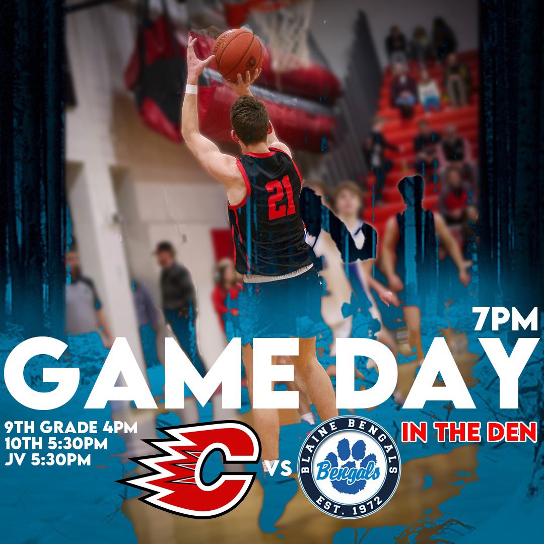 CentCougBball's tweet photo. GAMEDAY!! Tonight we honor our staff as it’s Staff Appreciation Night. Come on out as we host the Bengals of Blaine. Let’s go! #NotmeButwe https://t.co/ost7WA0mvk