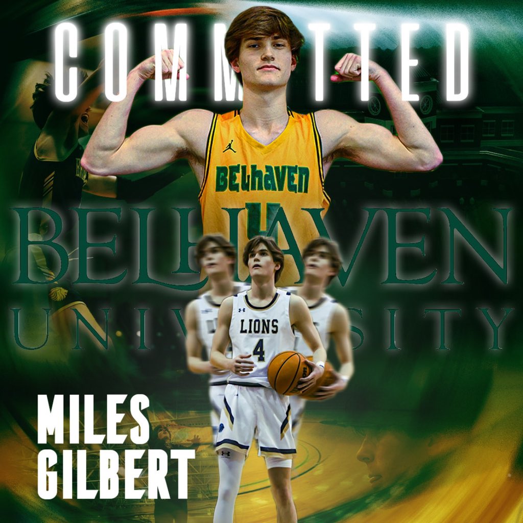 After many months of prayer and consideration, I will be furthering my academic and athletic career at Belhaven University! Go Blazers!!                 
                                                                        Philippians 4:6