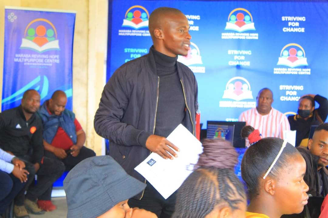 MRHMC2's tweet photo. Maraba Reviving Hope Multipurpose Centre in partnership with NYDA Polokwane and DSD Limpopo completed NYDA entrepreneurship training assessment and registration on 13 February 2023@Mamadila village Hall.
@NYDARSA
@The_DSD
@PresidencyZA
@HeartlinesZA
#StrivingForChange https://t.co/Bb7ENMFarx