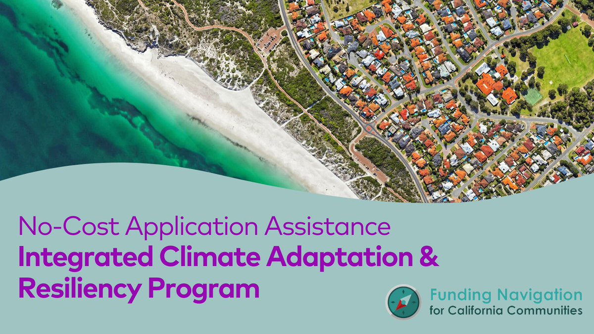 CivicWellorg's tweet photo. The @Cal_OPR Integrated #ClimateAdaptation and Resiliency Program #ICARP has released the call-for-applications for the FY 2023-24 #Adaptation Planning Grant Program. Partner with us to apply! https://t.co/bCROm0ZHkx https://t.co/wX69ybq1Gz