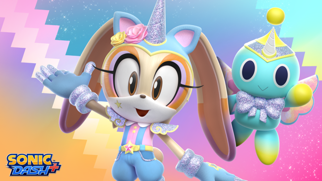 AppleArcade's tweet photo. 🦄 @Sonic_hedgehog Dash+ Update

The most magical character enters the race! Run, dash, and jump with Unicorn Cream, the newest addition to this endless runner.

Join forces: https://t.co/xm2lfodXUU https://t.co/SPzIOcJC8w
