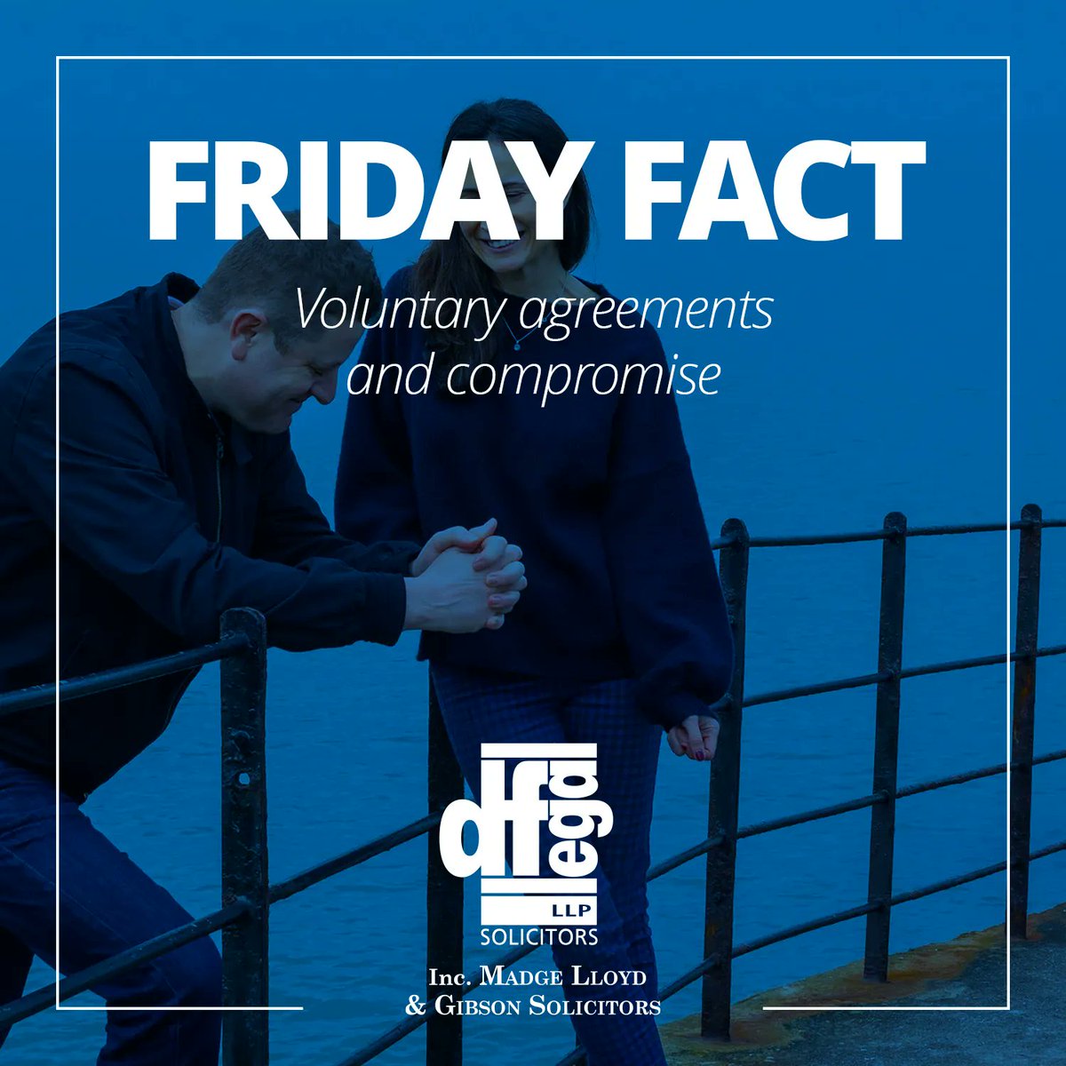 #FridayFact - The majority of divorce cases are resolved by voluntary agreements and compromise, with only 7% of cases being determined by the court. Furthermore, going to court is usually the last resort and only used when all other avenues of resolution have been exhausted.