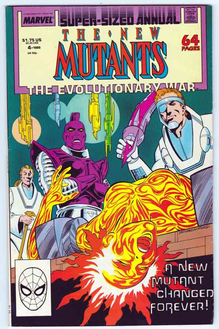 MakeMyComicRare's tweet image. #NewMutants Annual #4 1988 #LouiseJonesSimonson &amp;amp; #MarkGruenwald Stories. #JuneBrigman Pencils &amp;amp; Cover Art. #TheHighEvolutionary: Chapter 4: Blood Drawn, Blood Spilt rarecomicbooks.fashionablewebs.com/New%20Mutants.…