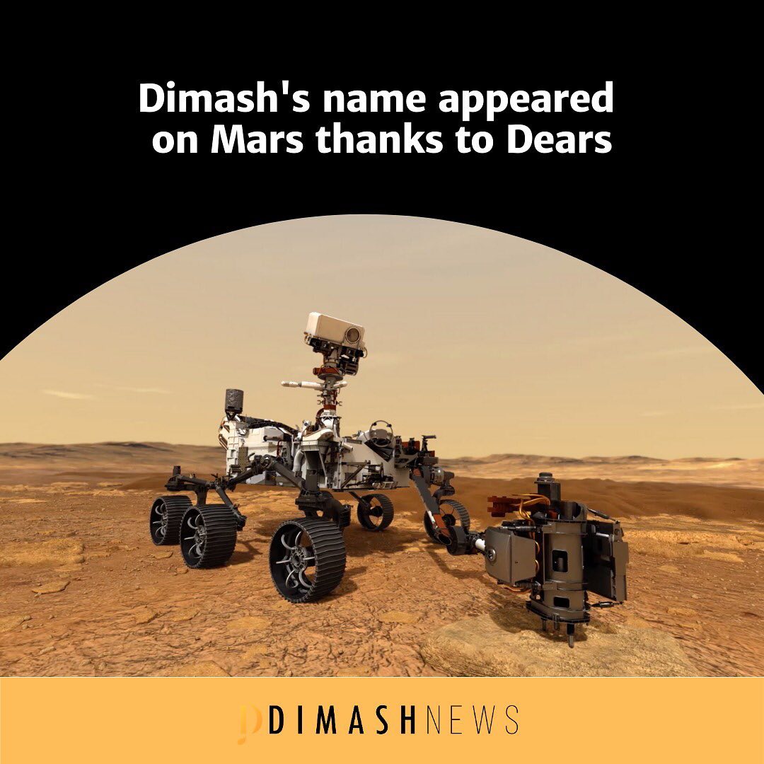 TeamRiverofLove's tweet photo. "Space boy" Dimash sometimes forgets that he is human and sings with an incredible cosmic voice, thrilling our feelings and souls 🥰
2021/02/18 the name @dimash_official appeared on Mars 🎇🛸
Enjoy #beautifulsongs #NewMusic
#ConcertOfTheYear #StrangerTour https://t.co/TxtJ4d4Ktn https://t.co/n600pJm11Q