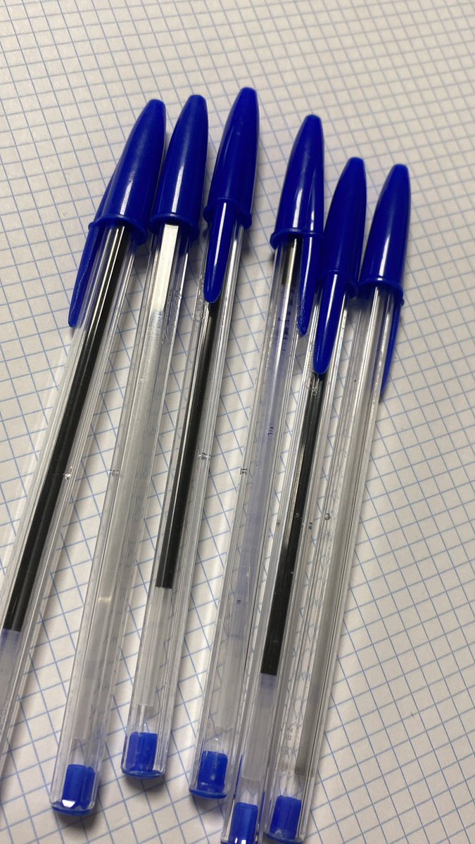 Pánico a quedar sin tinta nos examenes✍🏻