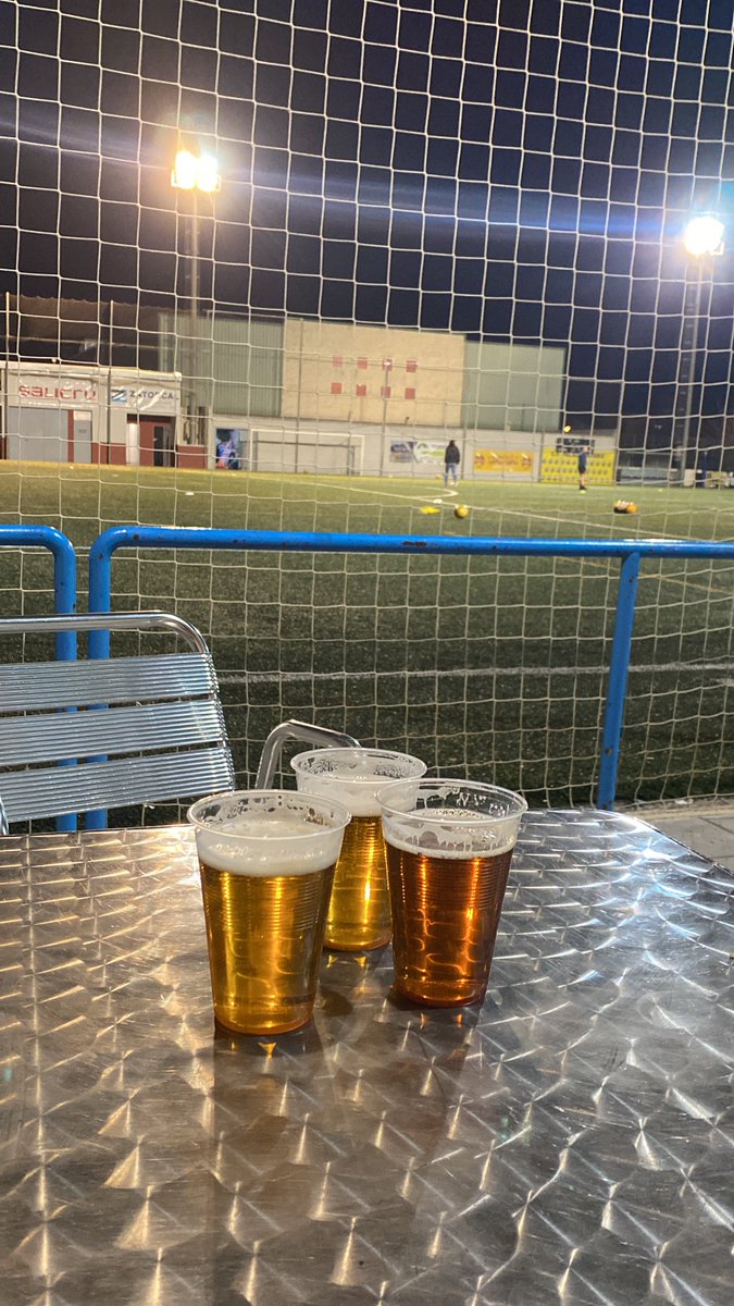 La prèvia de l’entrenament d’avui. No drink, no gain