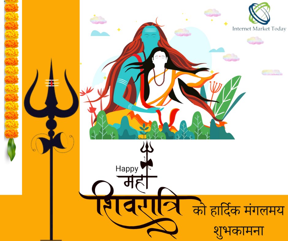 intmarktoday's tweet photo. महा शिवरात्रीको हार्दिक मंगलमय शुभकामना
#ShivRatri https://t.co/uuXW7DZwhj