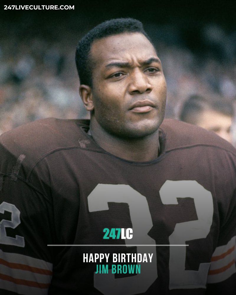 Happy birthday Jim Brown, 87! 