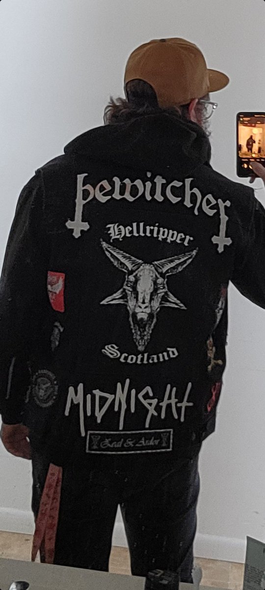 BoruBelmont's tweet photo. In honor of the new @hellrippermetal album. I will be representing and make sure everyone knows how brutal it is. https://t.co/RVGk3g1lAb