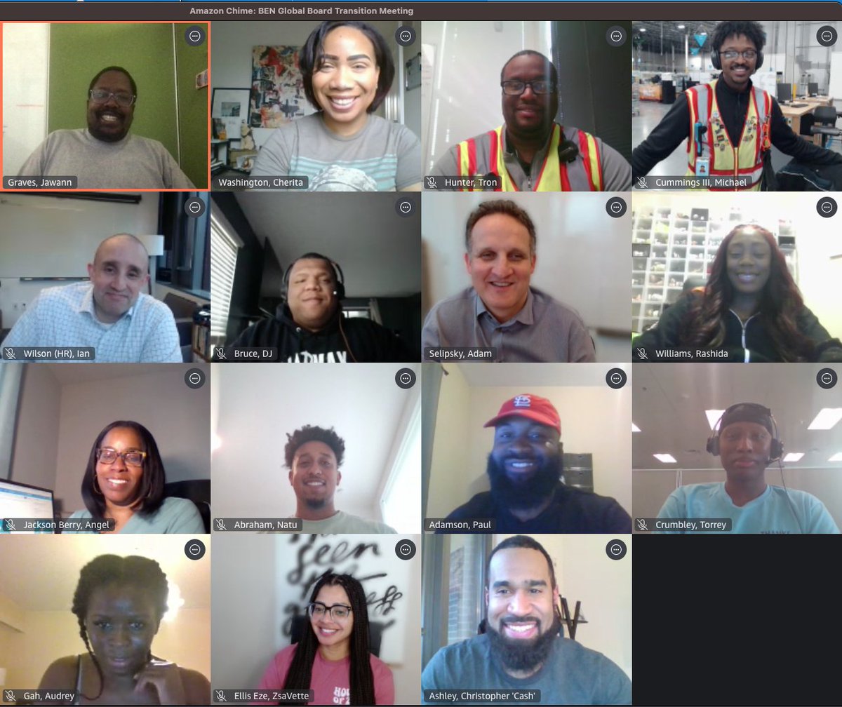 Adam Selipsky on Twitter "Enjoyed meeting with our Amazon Black