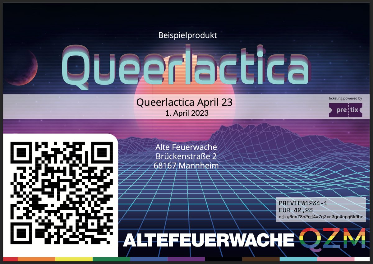 andereAnna's tweet photo. Neue Party und endlich mal geschafft auch schöne Tickets in #pretix gebaut. 

ich freu mich ja schon sehr https://t.co/tUPykqEGiq https://t.co/z3Sne98ZJU