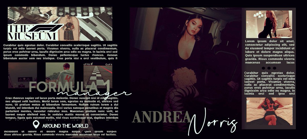 𝐀𝐧𝐝𝐫𝐞𝐚 𝐍𝐨𝐫𝐫𝐢𝐬
      ━━━━┅ ‹ 🖤 › ┅━━━━
 　　       ˹ ʙʀɪᴛɪsʜ ɢᴀʟ˼

❛ ── sɪ 𝐧𝐨 sᴜᴍᴀ 𝐪𝐮𝐞 𝐧𝐨 ᴛᴇ ʀᴇsᴛᴇ ❜

 　　  　⤹。ʟᴀɴᴅᴏ ɴᴏʀʀɪs ᴍᴀɴᴀɢᴇʀ.
 　　  　⤹。𝟸𝟻 ʏᴇᴀʀs ᴏʟᴅ

 　　  　៚：↺ ₊ ♡ ?