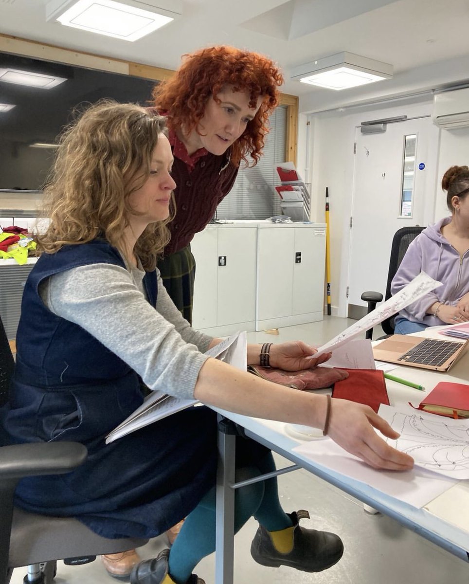 angelexit's tweet photo. Great to meet some of the designers and makers from @inspiredAUB who will be working with us @LighthousePoole to create costumes for Salt, our community play for Poole #SaltPCP #Poole #madeindorset https://t.co/4d8HBONMj7