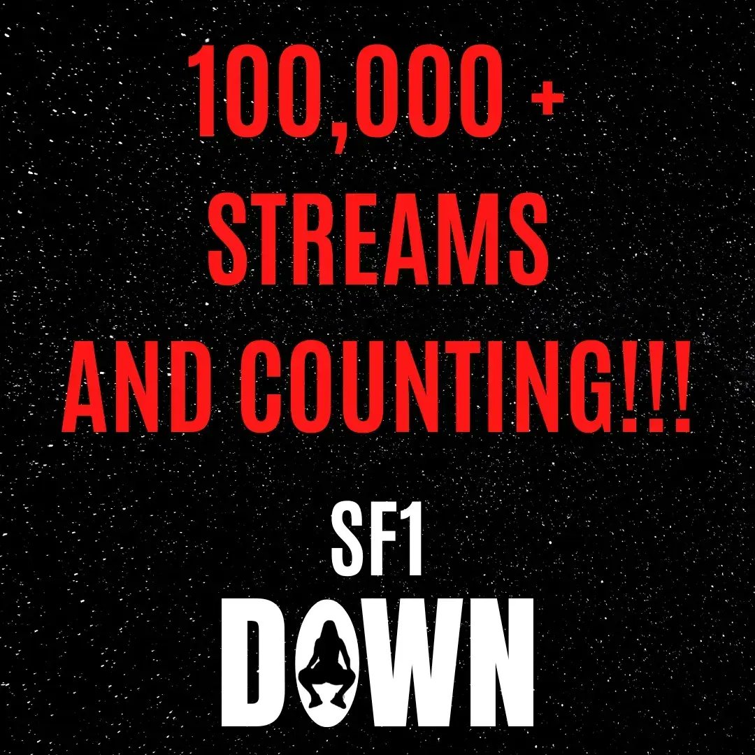 SF1music's tweet photo. 100k + on my new song "DOWN!" π₯π₯π₯
S/O to my team fr! Thank you for listening & dancing to the song! ππ½ππ½ππ½
Keep running these numbers up! β¬οΈ
Stream "DOWN" avail on all streaming platforms worldwide!
#sf1music #DOWN #twerkmusic #cornbreadent #btellc #streams #twerkisculture https://t.co/5fpGY1R5wQ