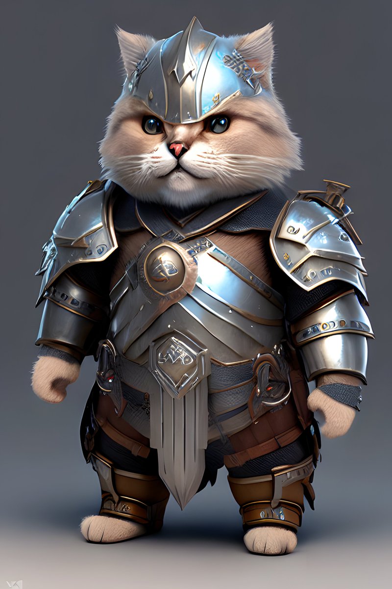 DaftDroid's tweet photo. Kitten warrior has sharp claws, fierce eyes and a fluffy tail.
#CatsOfTwitter #WarriorKitten #BraveCat #FierceFeline #KittenWarrior #MightyCat https://t.co/ssxmCs5U8g