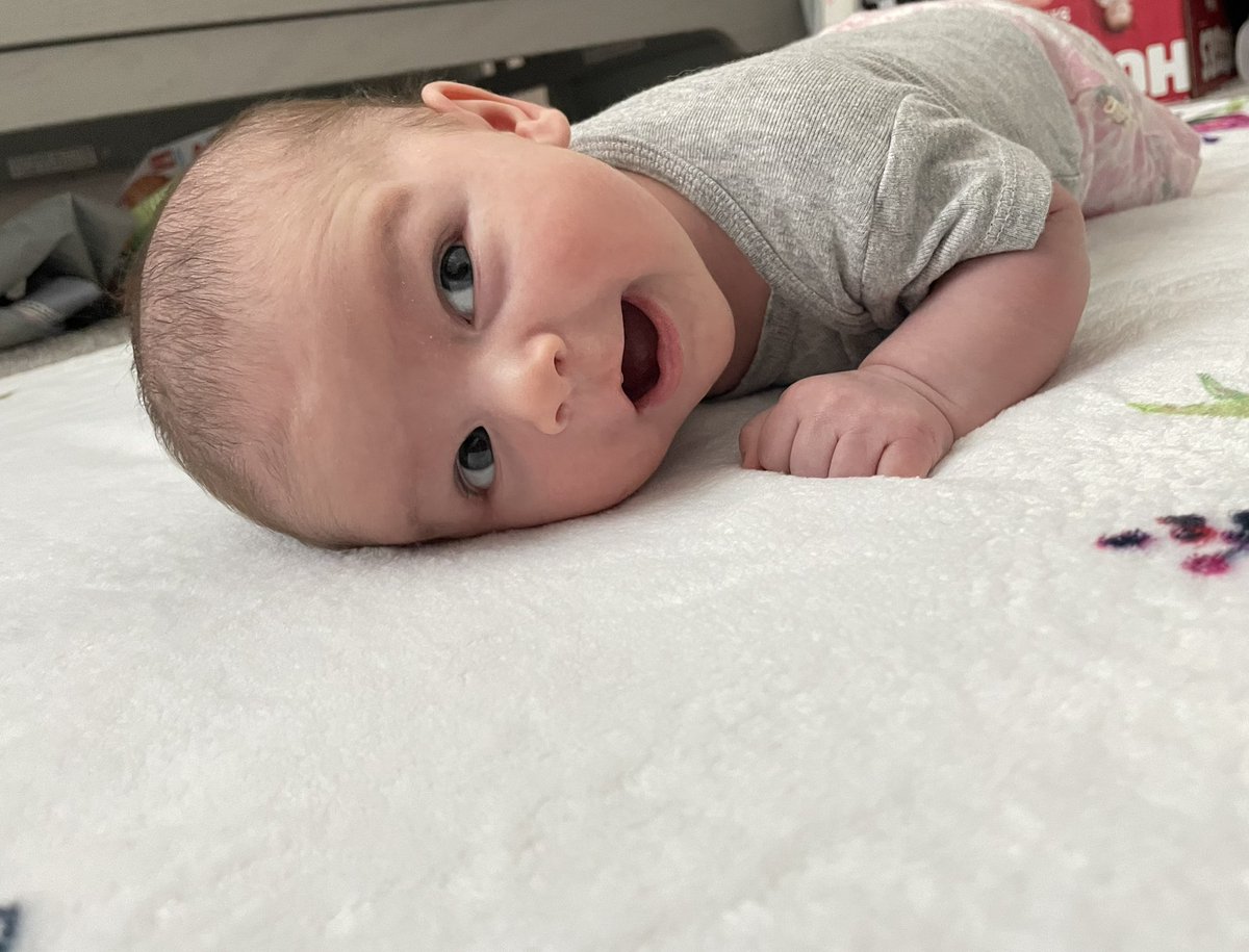 obsessed w our sweet girl is an understatement 💖 happy 1 month 💖