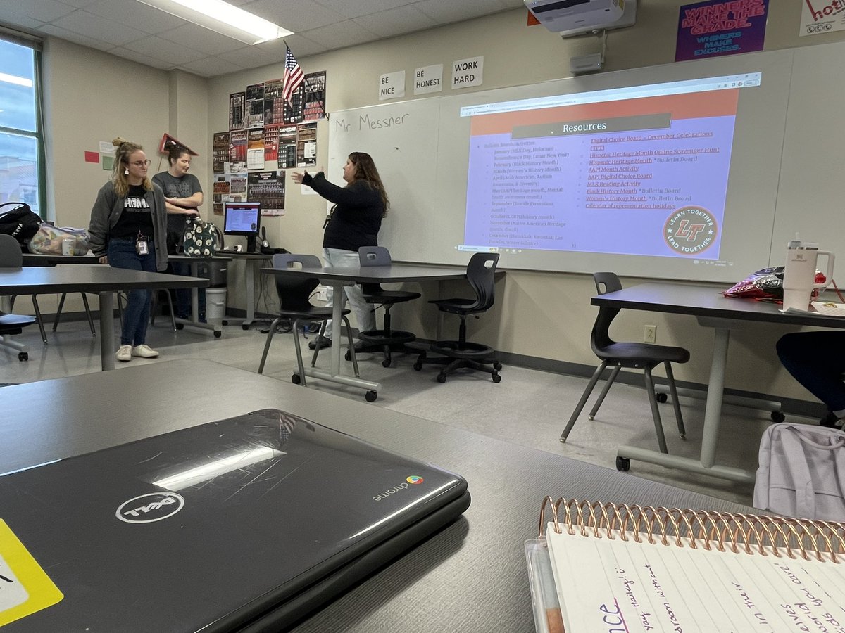 hannah_minyard's tweet photo. Love learning from wonderful colleagues here😊 #learningtogether2023 #powermovesltisd https://t.co/dsclFF7QAW