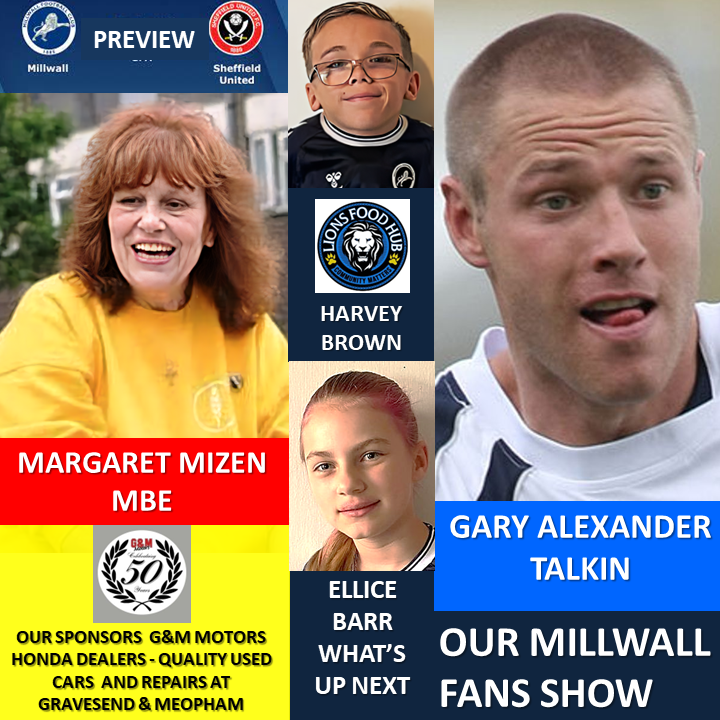 NOLUTALKIN's tweet photo. CLICK THE LINK TO LISTEN
https://t.co/6sE0lodEWE
Gary Alexander talks of Millwall memories, his colleagues, his son George and now. Margaret Mizen updates on the work of the Mizen Foundation, her pride in Millwall, and Jimmys Day v Sheffield Utd. PLUS https://t.co/LBITCx09a0