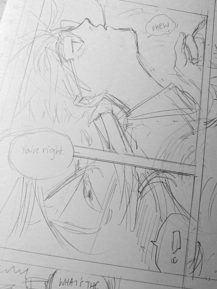 i'm working on a one shot that i'm doing slowly in my own time 