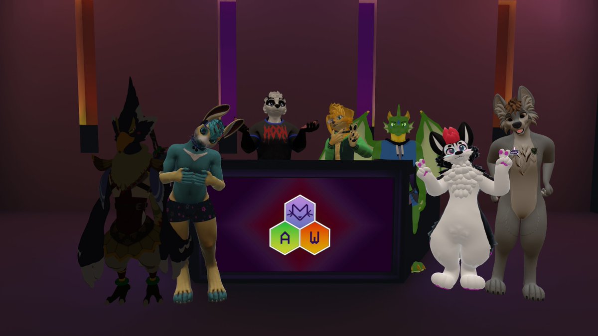 ChevronTheWolf's tweet photo. @xCirrex #xcirrexmedia #aviwars #worms #Worms3D #vrchat 

Friends taking on the action for Avi Wars! Another awesome bunch of people! Let's do it again! https://t.co/yvUsOeQ79E