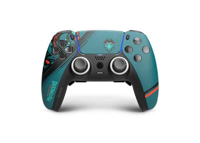 aqSage's tweet photo. 🎮 SCUF PS5 REFLEX GIVEAWAY 🎮

To say thank you for all the support I’m giving away a 
@Mutineers
 Scuf PS5 Reflex FPS Controller! 
To Enter:
✅ Subscribe to my YouTube (below) 
✅ Retweet this tweet
✅ Tag a friend 

Winner will be chosen 2/21 on stream!
https://t.co/40wGUbWDWB https://t.co/jJr241y4Zl