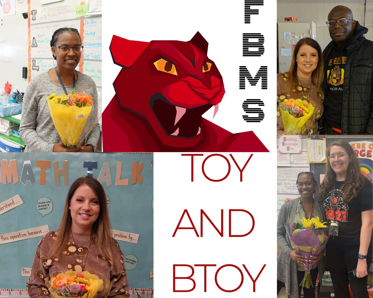 Frank Black Celebrates our Teacher of the Year--Ms. Keisha Pete and our Beginning Teacher of the Year--Ms. Tiffany Bryant.  Thank you for all you do to make FBMS great! <a href="/PaulaHisd/">Paula Pierre</a> <a href="/CMtzHTX/">CMartinez</a> @denisewatts75 <a href="/HISDSupe/">Mike Miles</a> <a href="/HoustonISD/">Houston ISD</a>  #EveryKidEveryDay #TeachersRock
