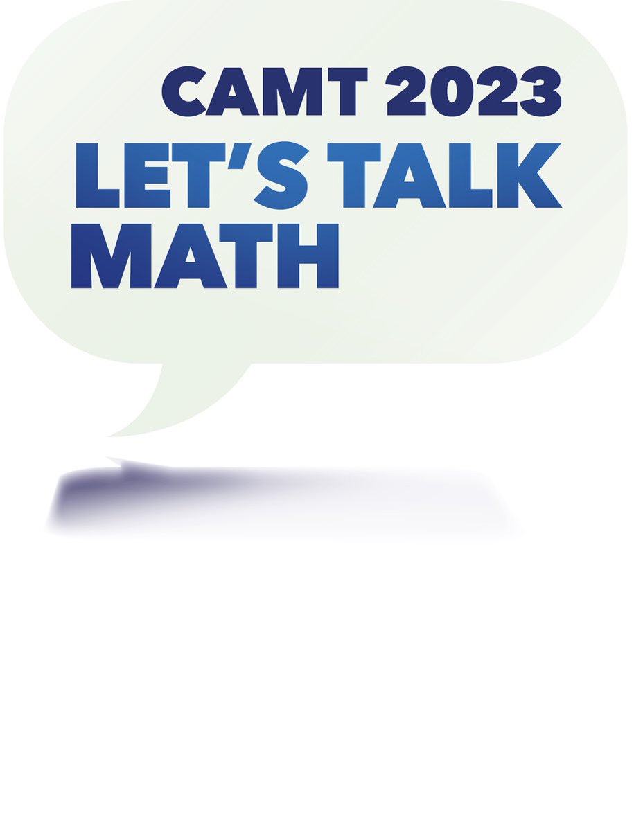 MartyCMath's tweet photo. Excited to share with @MathLeaders about the amazing events planned @CAMT_online! See you there! 😉#LetsTalkMath #tasmtalk @GPISDSecMath #MTBoS https://t.co/Z3tn8sKI19