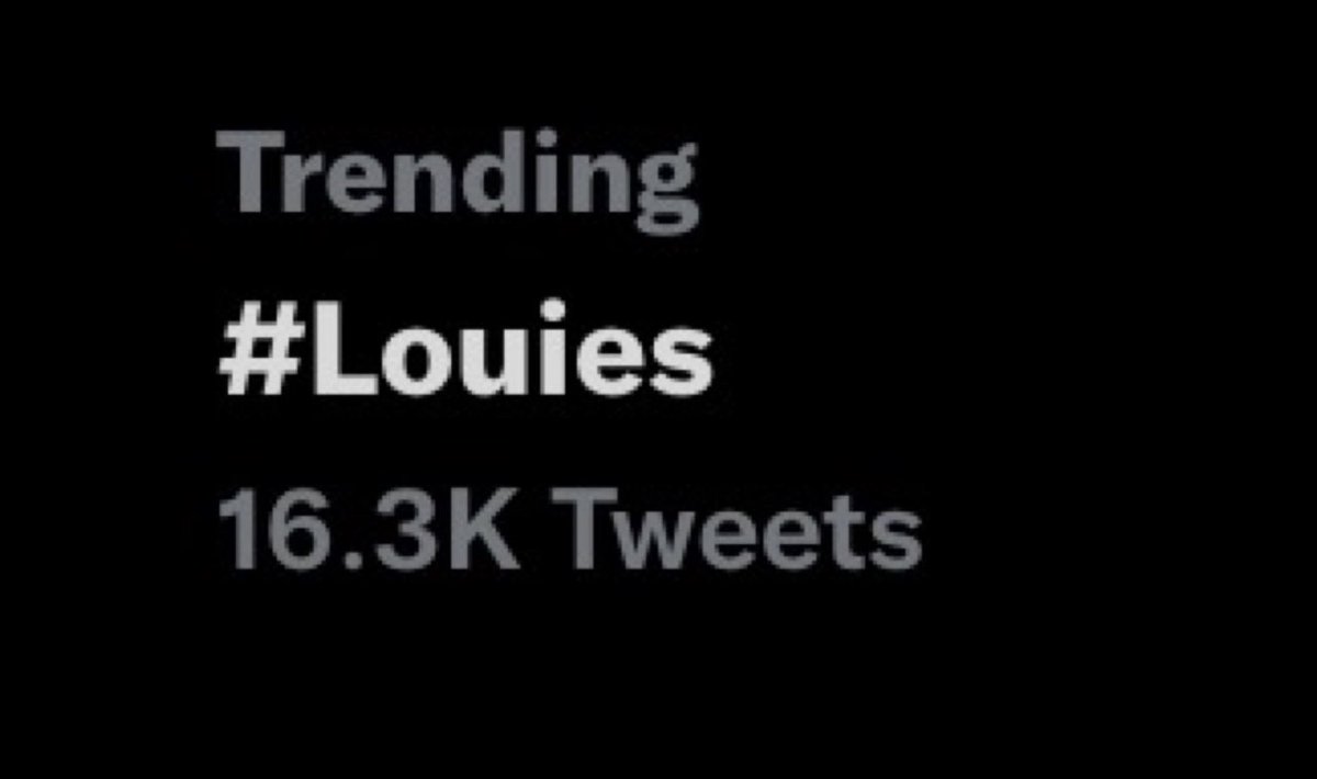 Louissflorals28's tweet photo. WE ARE TRENDING !!! don’t forget to vote  #Louies for #BestFanArmy at the #iHeartAwards!
all tweets with that sentence count as a vote !! https://t.co/GHSsv7j2by