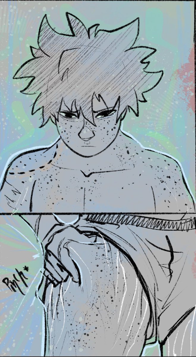 Inkalight's tweet photo. A/b/o bkdk o!izuku e!katsuki
Tw: meal skipping, negative self image, eating disorder (take care of yourselves pls)
*this will be an interactive vote for plot comic for patr0ms*

✨Let me care for you ❤️‍🩹
Part 1/? https://t.co/b117dGzVyw