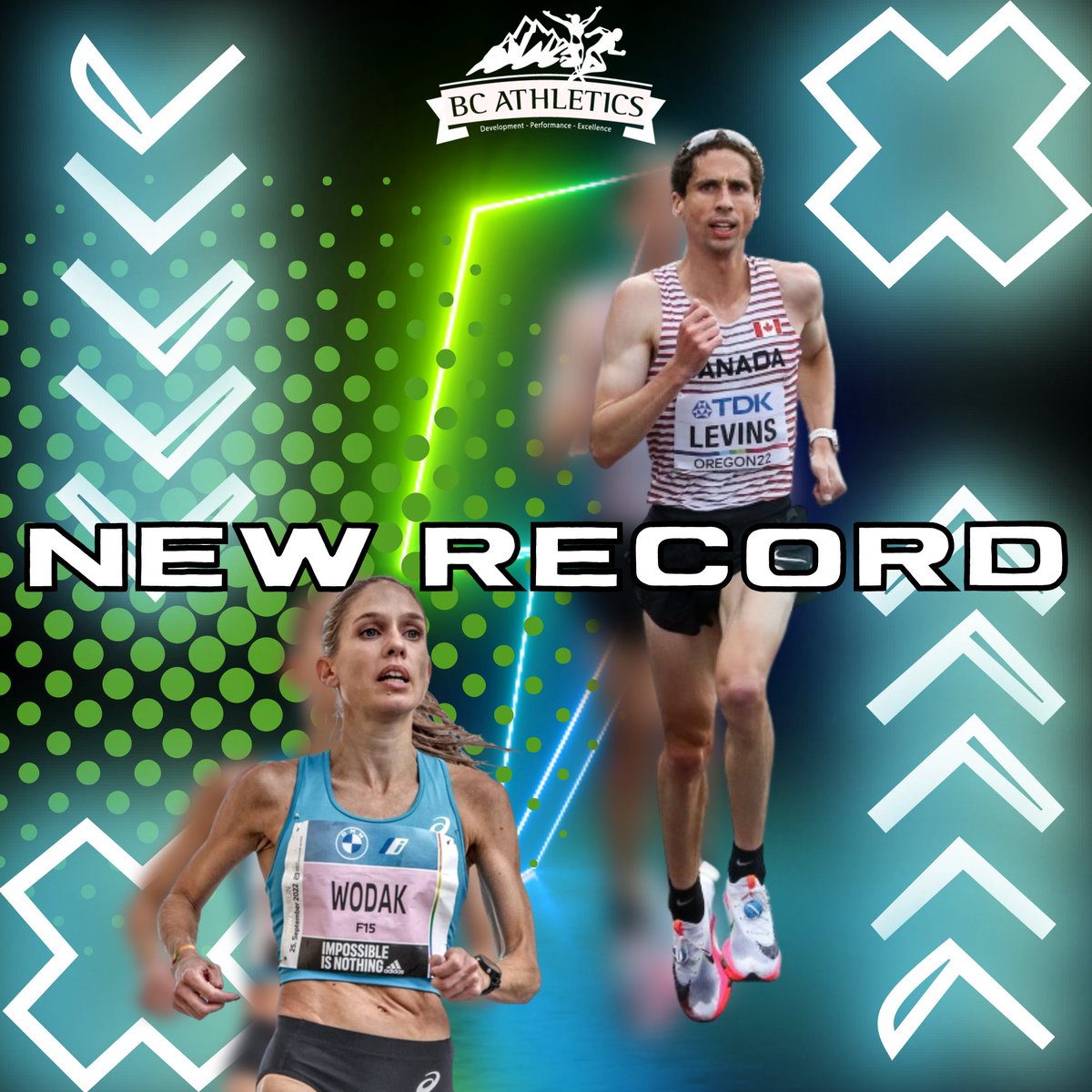 BCSuperSeries's tweet photo. Congratulations to Cam Levins who last Sunday at the Vancouver Half marathon set a new Canadian record of 60.18! 

Natasha Wodak also broke her own course record and set a new Canadian masters record of 1.10.17! https://t.co/P1y965OvBo