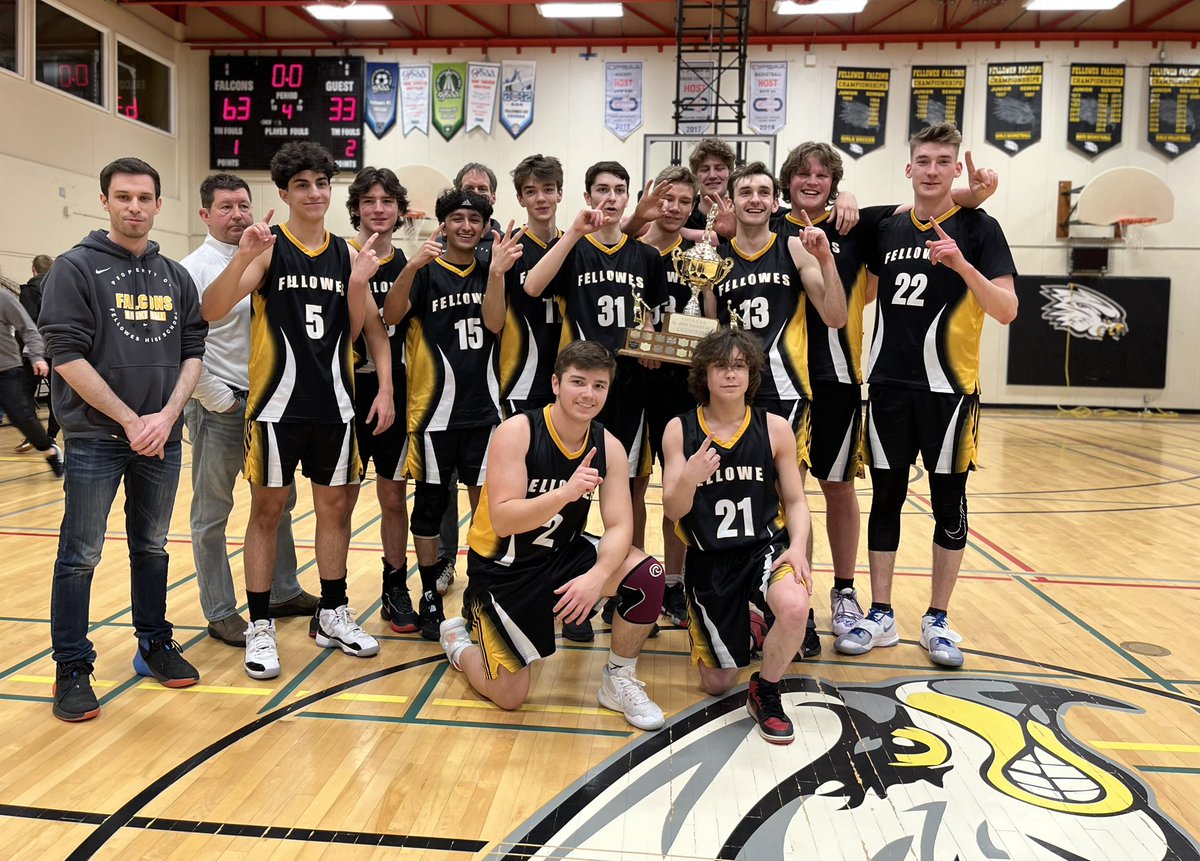 Breaking: The Falcons have successfully defended their title! They are the 2023 UOVHSAA Senior Boys Basketball Champions! 🏀 🏆