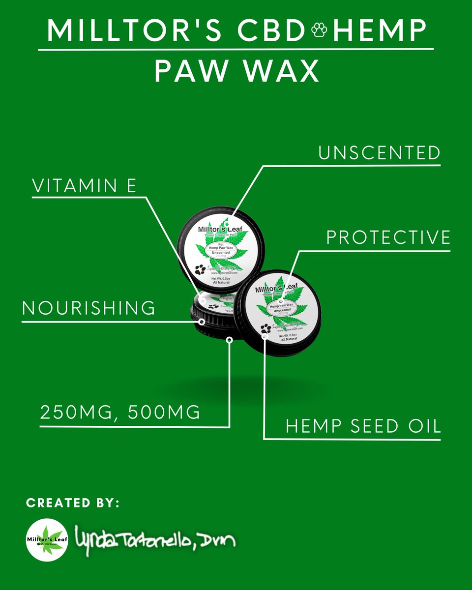 milltorsleaf's tweet photo. Keep your paws in check this season 🐾 #cbdforpets #cbdtopical #hempforpets #milltorsleaf #protectiveandnourishing #cbd https://t.co/Od6Ku7KSaV