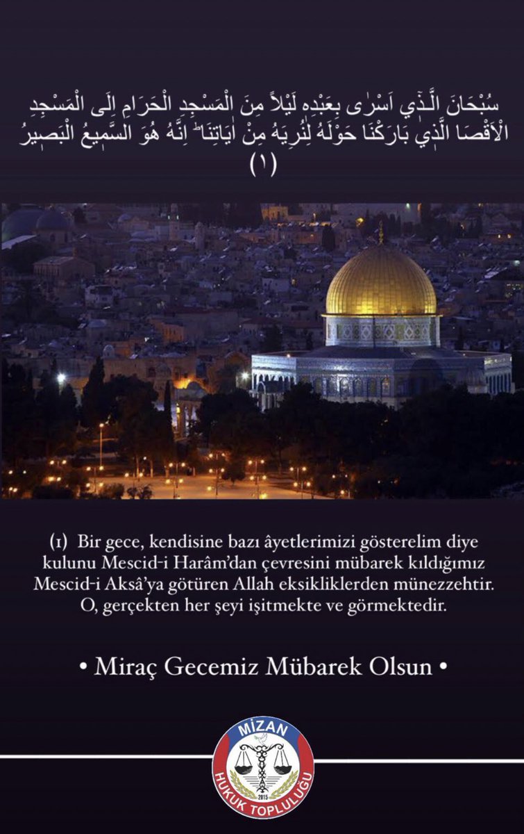 Gecemiz Mübarek Olsun.