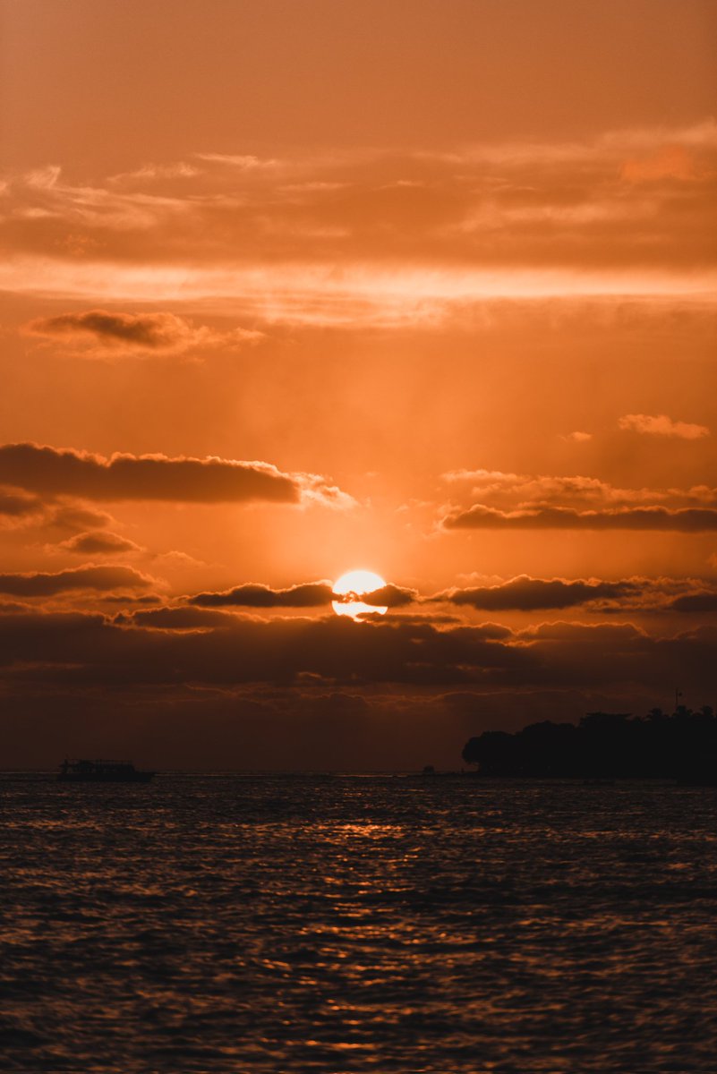 “When the sun is setting, leave whatever you are doing and watch it." ✨
