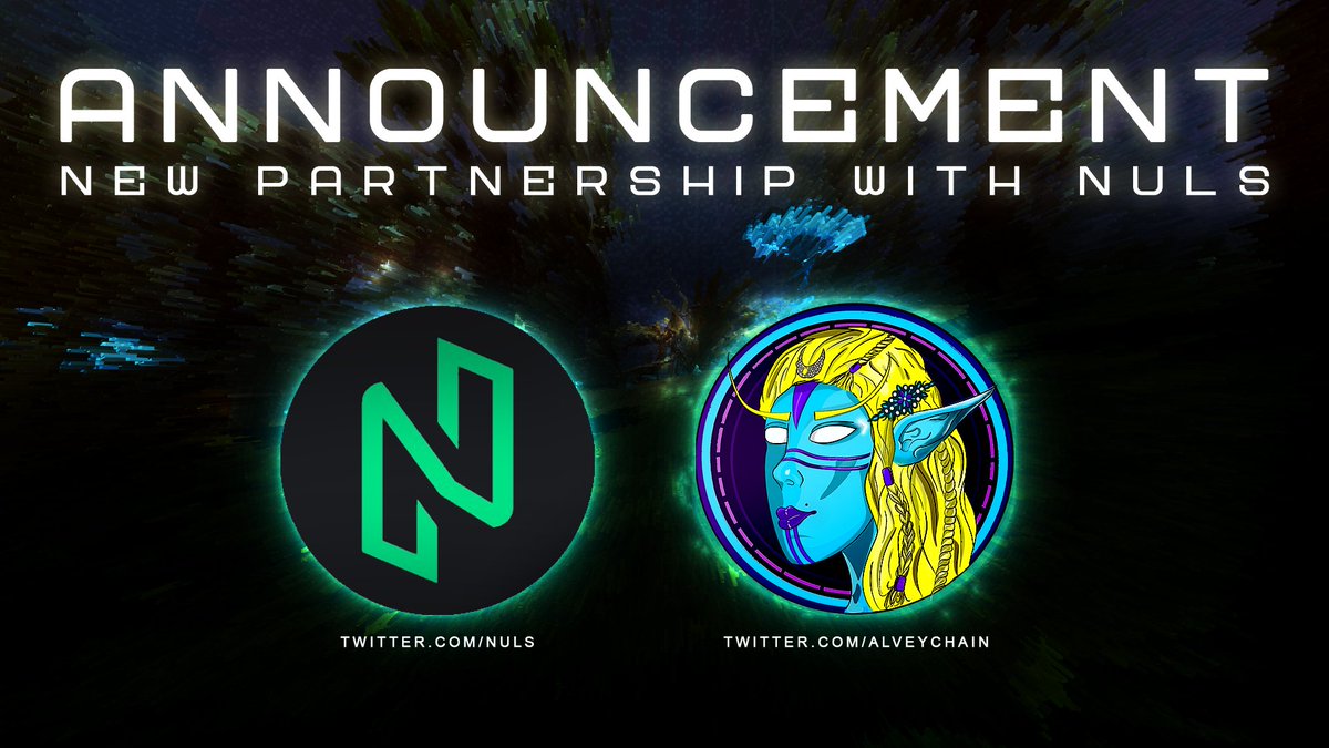 AlveyChain's tweet photo. 🔥We are extremely happy to announce our next partnership with 
@Nuls
 👉Our elves can stake $Nuls to Alvey and bridge it to #HECO , #OKEX , #NULS , #NERVE 
❤️We are expanding our kingdom
#crypto #alveychain #NerveBridge #Staking #vr #metaverse #ai #layer2 #blockchain #walv #ETH https://t.co/ulGoFOzp7y