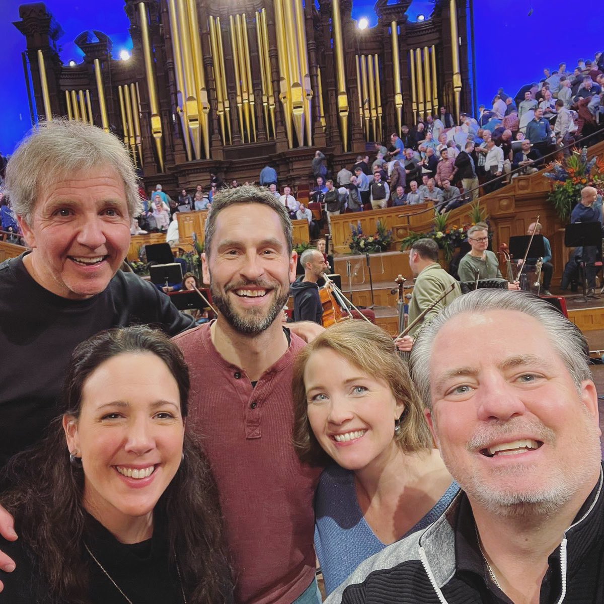 Absolutely thrilled to be reunited with my dear friends and colleagues Kyle Ketelsen, Sasha Cooke, and @polenzanitenor! Looking forward to our “Elijah” performances tonight and tomorrow with the @UtahSymphony and wonderful conductor @thierryfischer_🎶😄