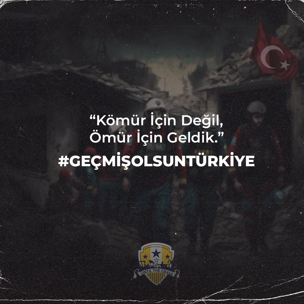 En özel teşekkür sizlere...

Yüzlerce canı kurtaran madencilerimize ve Ahbap'a ne kadar teşekkür etsek az.

İYİ Kİ VARSINIZ!
#GecmisOlsunTurkiye 
#madenci #ahbap #deprem