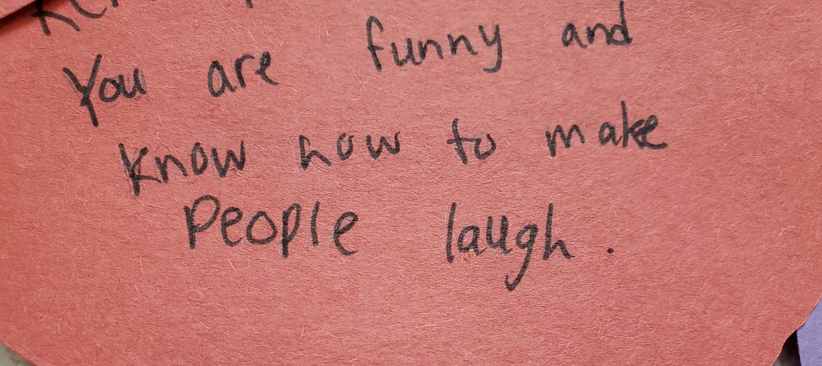 MMS Kindness Tree is back! Every student got their name written on a heart. Then, it was given to another student to fill out an anonymous and kind message.