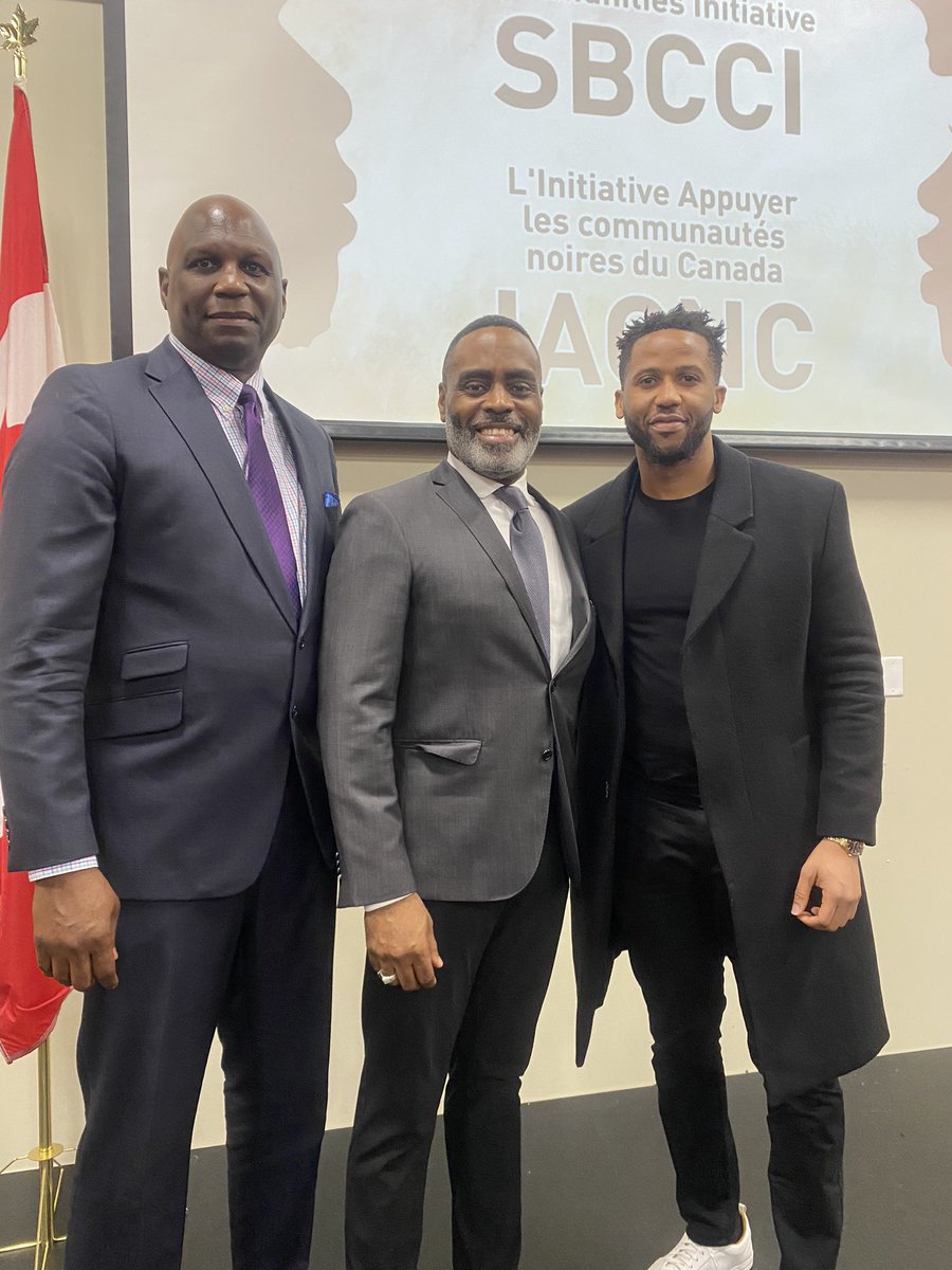 Our founder <a href="/jefferyikenna/">jeffery ikenna</a> had the honour of meeting Honourable <a href="/karinagould/">Karina Gould</a> Minister of Families, Children and Social Development &amp; Executive Director of <a href="/tropicana_comm/">Tropicana Community Services</a> Raymund Guiste &amp; Anthony Grey President of <a href="/tropicana_comm/">Tropicana Community Services</a> 

#leadership #community #supportblackcharities