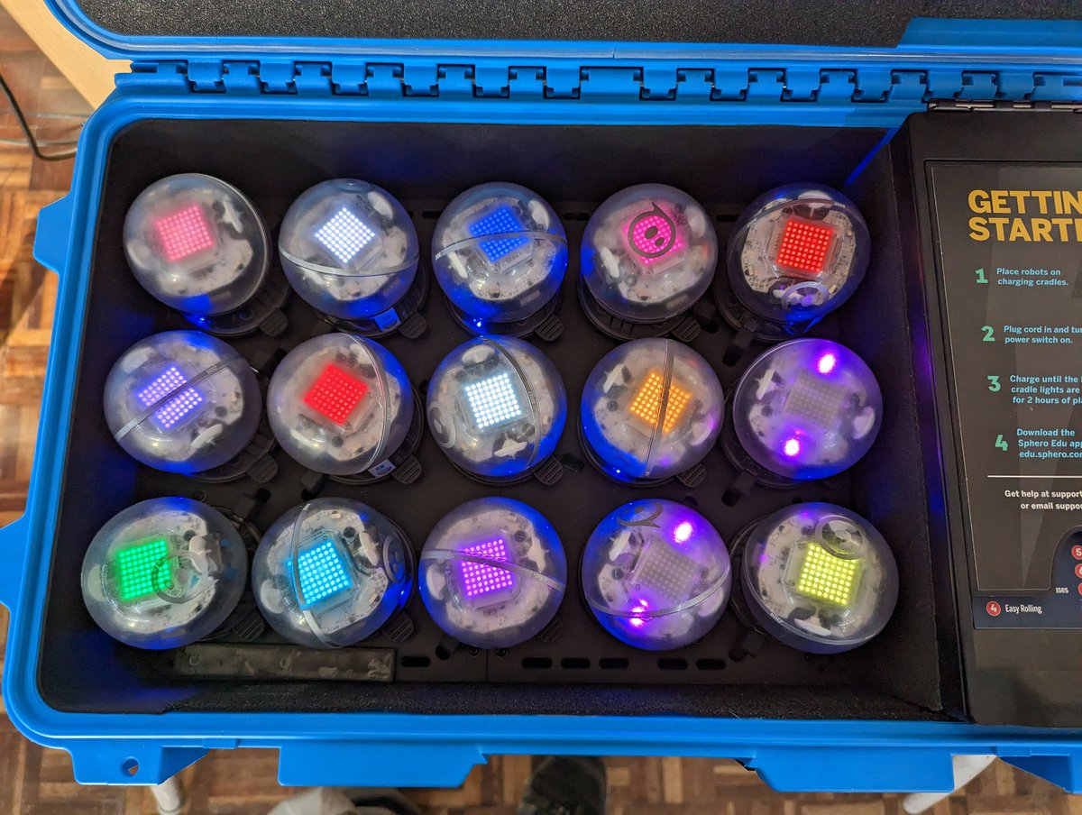 skillsupplyuk's tweet photo. A brilliant end to a week of @Sphero workshops in #primary schools supporting the #computing #curriculum for year 4 classes at Wistaston Primary Academy. #Algorithms , #debugging #ExploringCode #OvercomingChallenges #STEM #STEMeducation #Cheshire #NorthWest https://t.co/fwdpcSJeCO