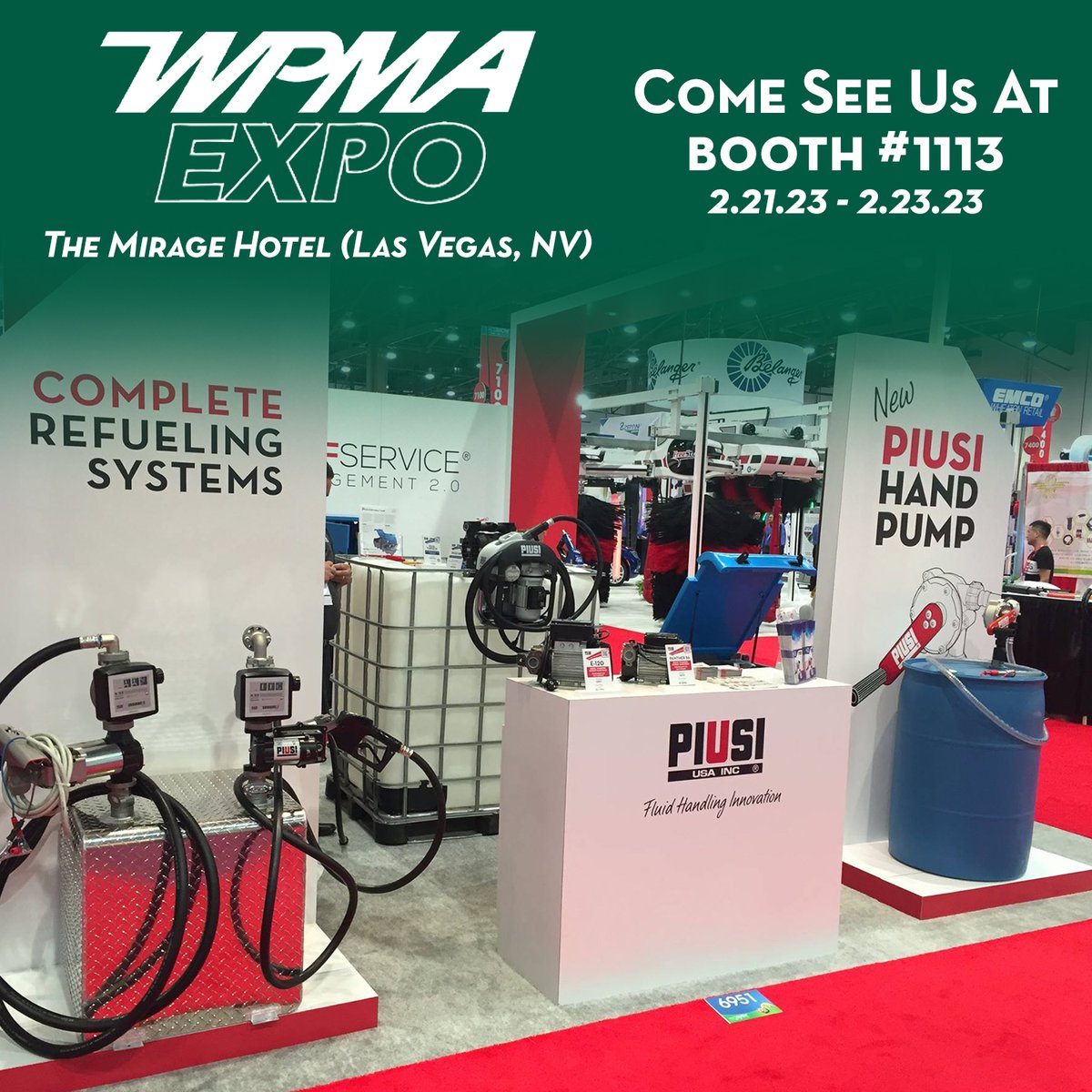 piusiusa's tweet photo. Planning on attending next week’s WPMA Expo in Las Vegas? 
 
Stop by Booth #1113 and see what’s new!
 
#piusi #piusiusa #wpmaexpo #tradeshowlife #vivalasvegas https://t.co/O58GvhaQe4